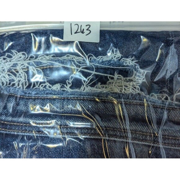 Kancan Women Jeans Size 30 High Rise Rolled Hem Boyfriend Distressed Stretch - Picture 12 of 12